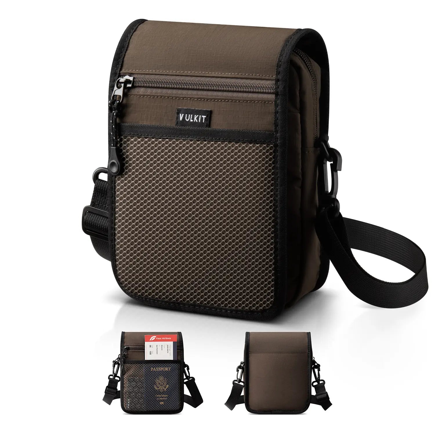 VB104 - Lightweight Small Messenger Bag with Adjustable Strap