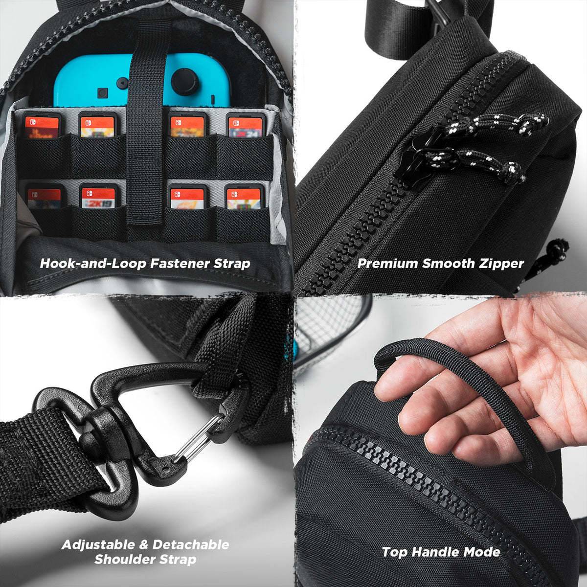 VB107 - Gaming Crossbody Sling Bag