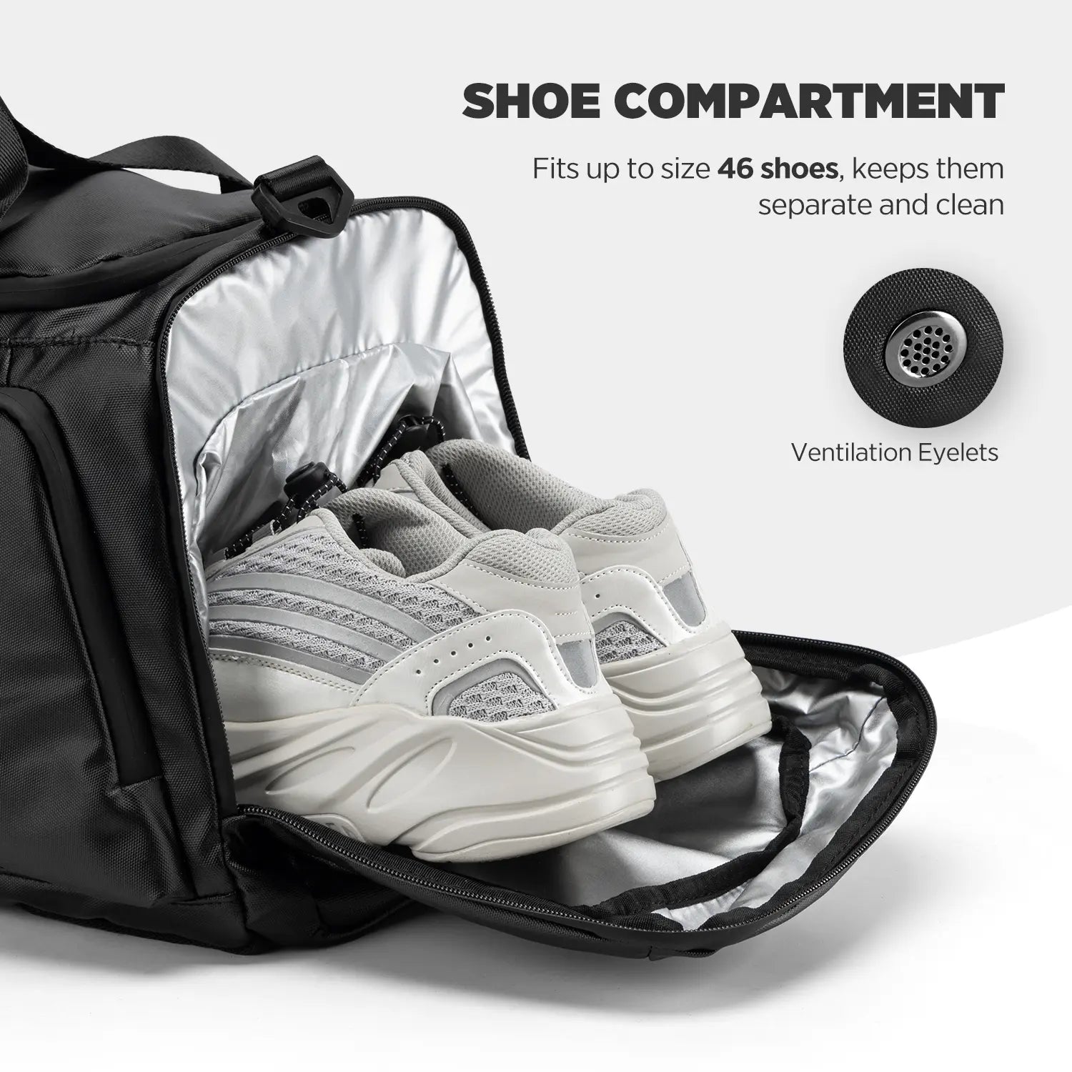 VBP102 - 3-in-1 Travel Garment Backpack, 55L Expandable, USB Charging, Water-Resistant