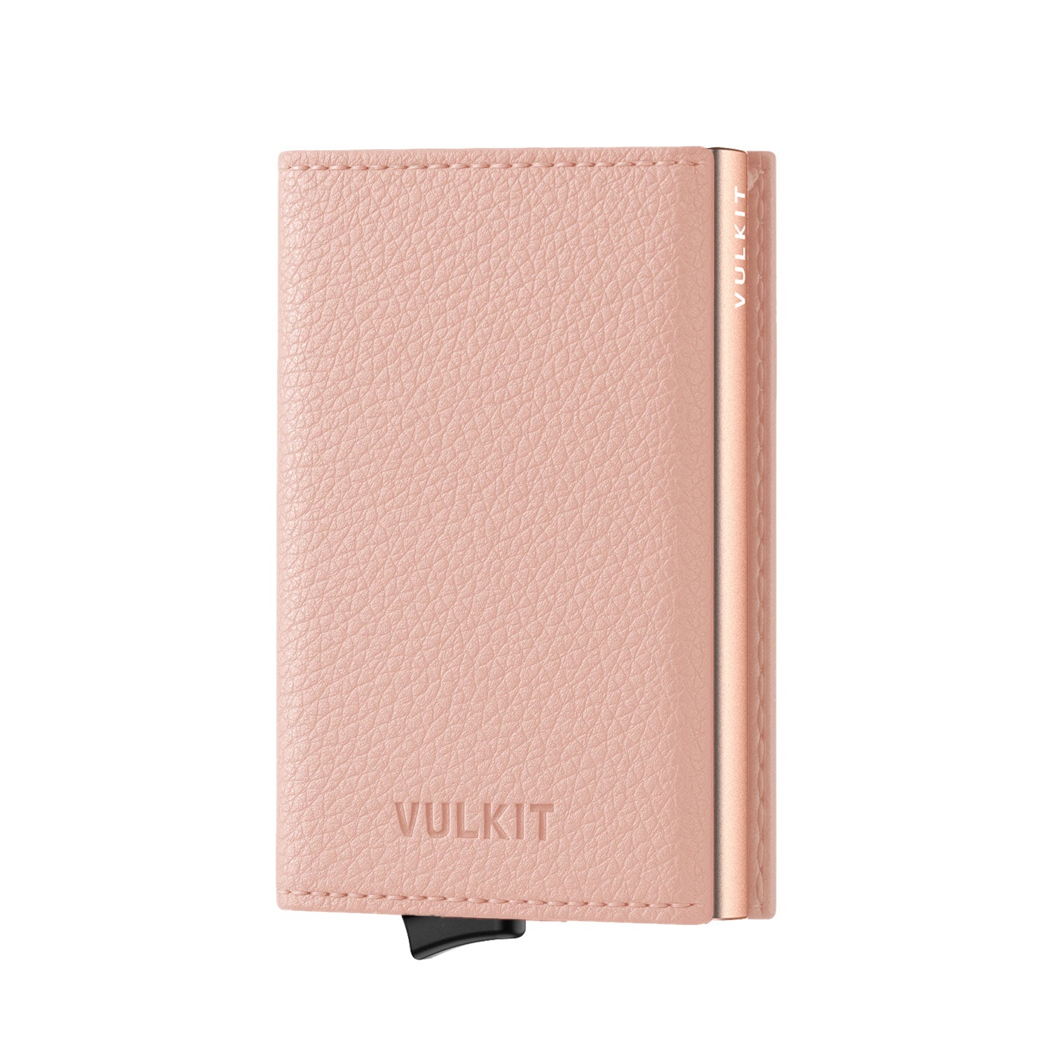 VC203- Back Zipper Slot, Magnetic Strip Closure Tri-fold Wallet