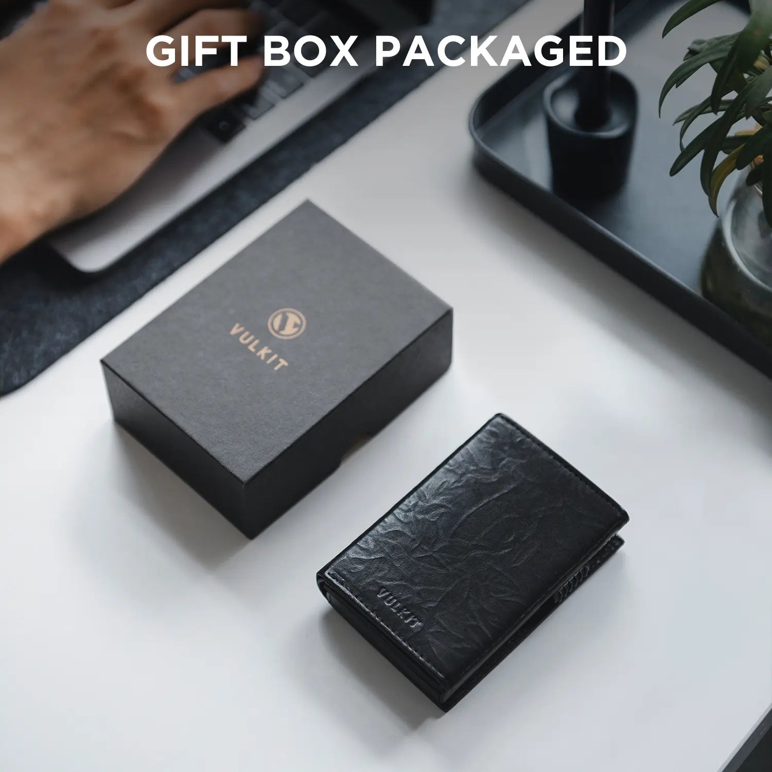 VC302P-Numbered Limited Edition, Genuine Leather Tri-fold Wallet