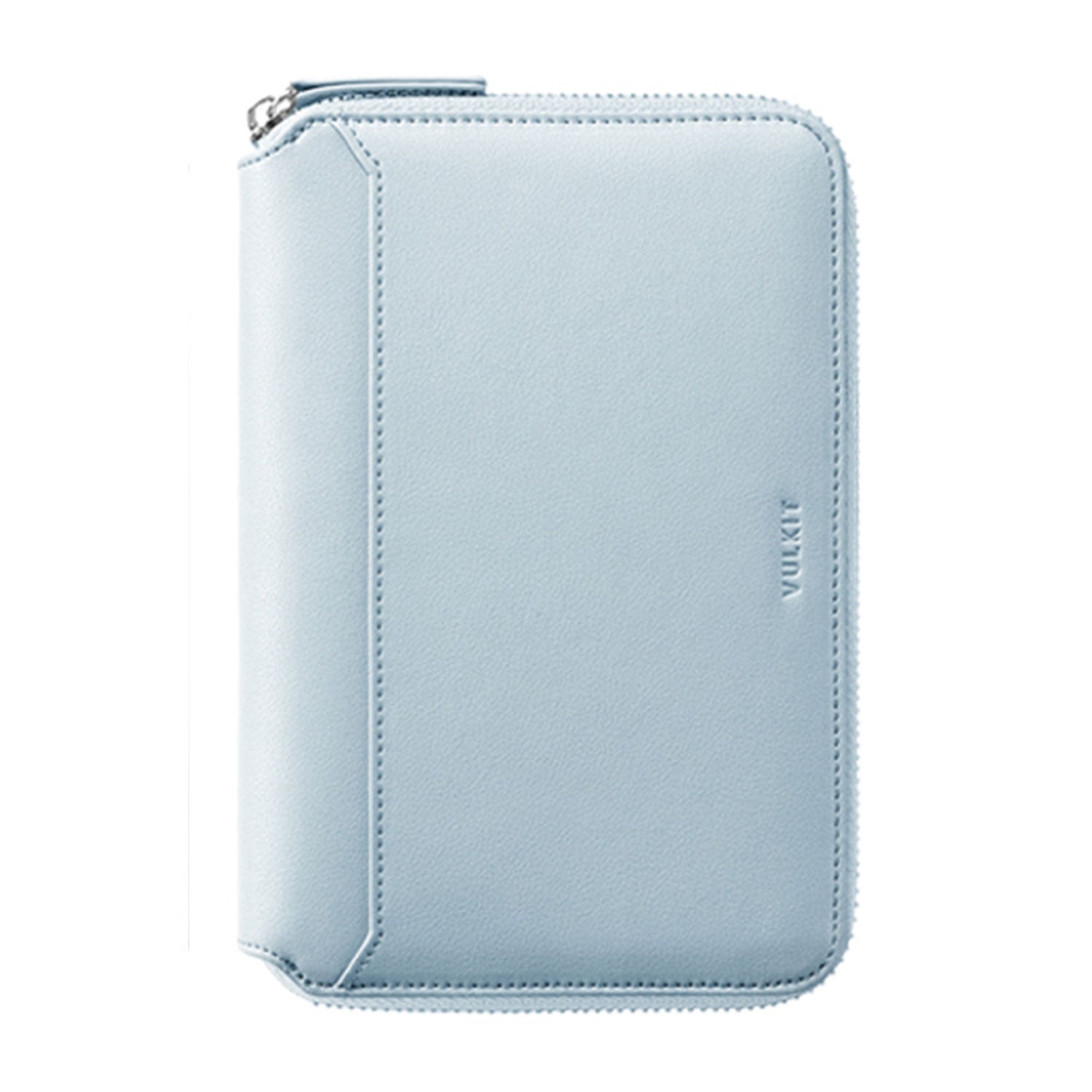 VPW107 - RFID Blocking Family Passport Holder for 4-8 Passports, Zipper Travel Wallet & Document Organizer