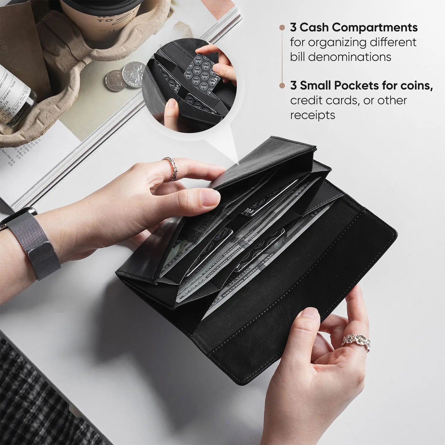 VW142 - Cash Envelope Wallet