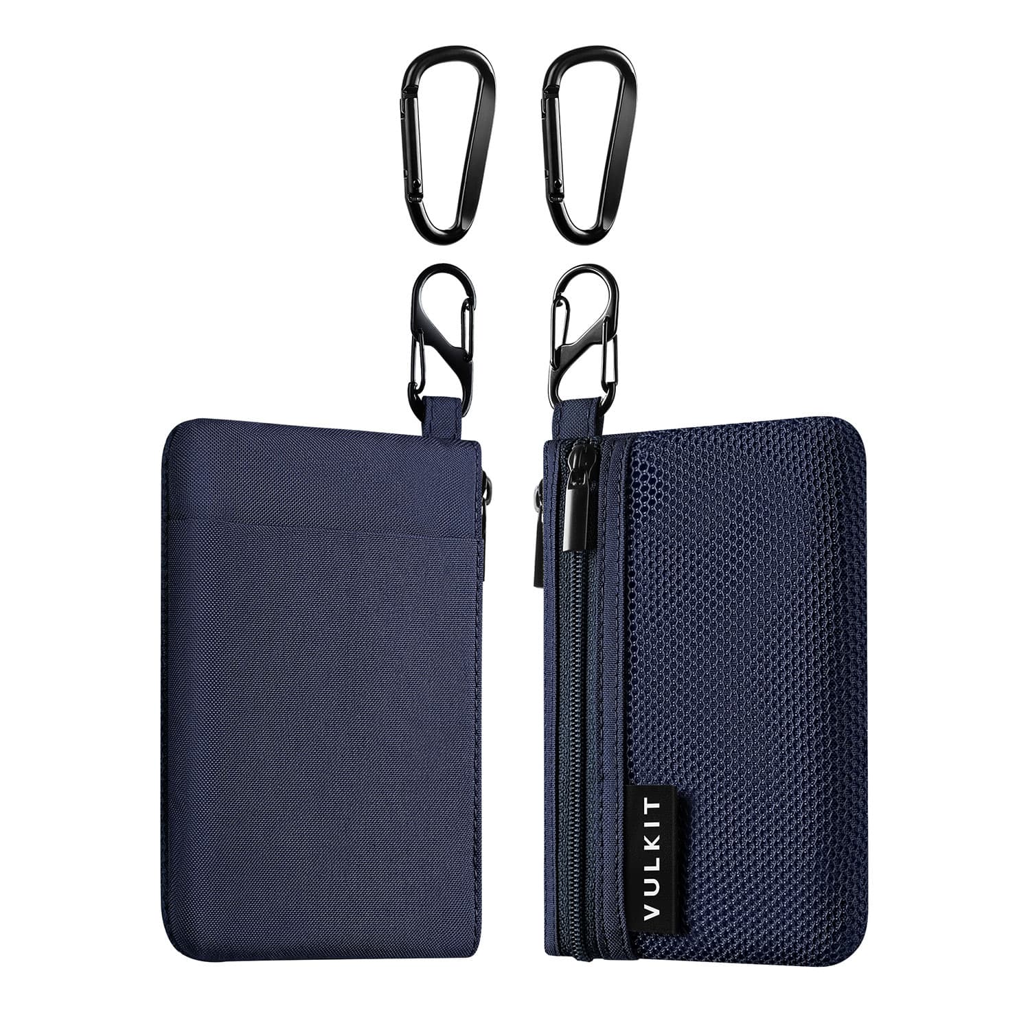 VWW154 - RFID Blocking Slim EDC Pouch with Carabiner
