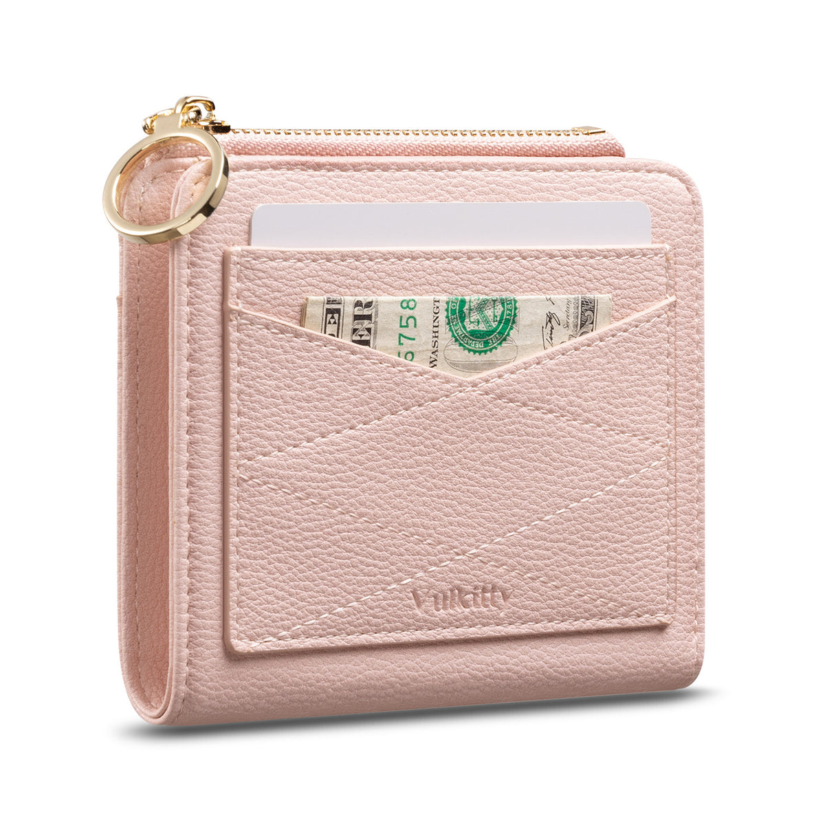Vikakiooze Clearance Sale Womens Wallet With Slots Small Wallets For Women  Bifold Slim Coin Purse Zipper Id Card Holder 