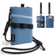 VB118-Travel wallet with RFID protection, featuring a passport holder; waterproof and anti-theft.