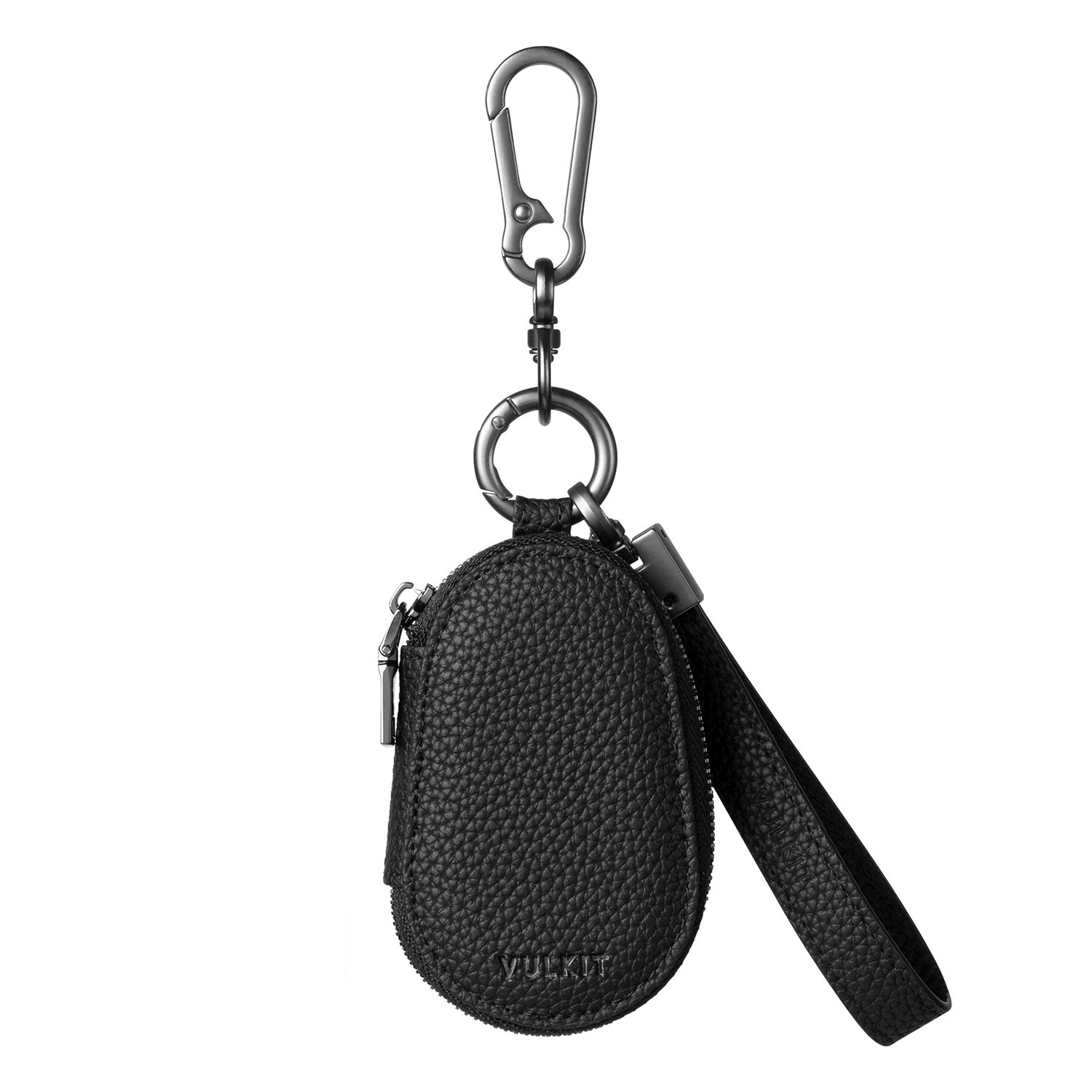VKC101-Leather Universal Premium Key Chain Card Holder Key Organizer