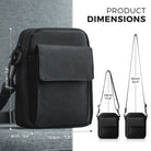 DB100 Versatile Outdoor Shoulder Bag Mini Crossbody Small Messenger Bag 