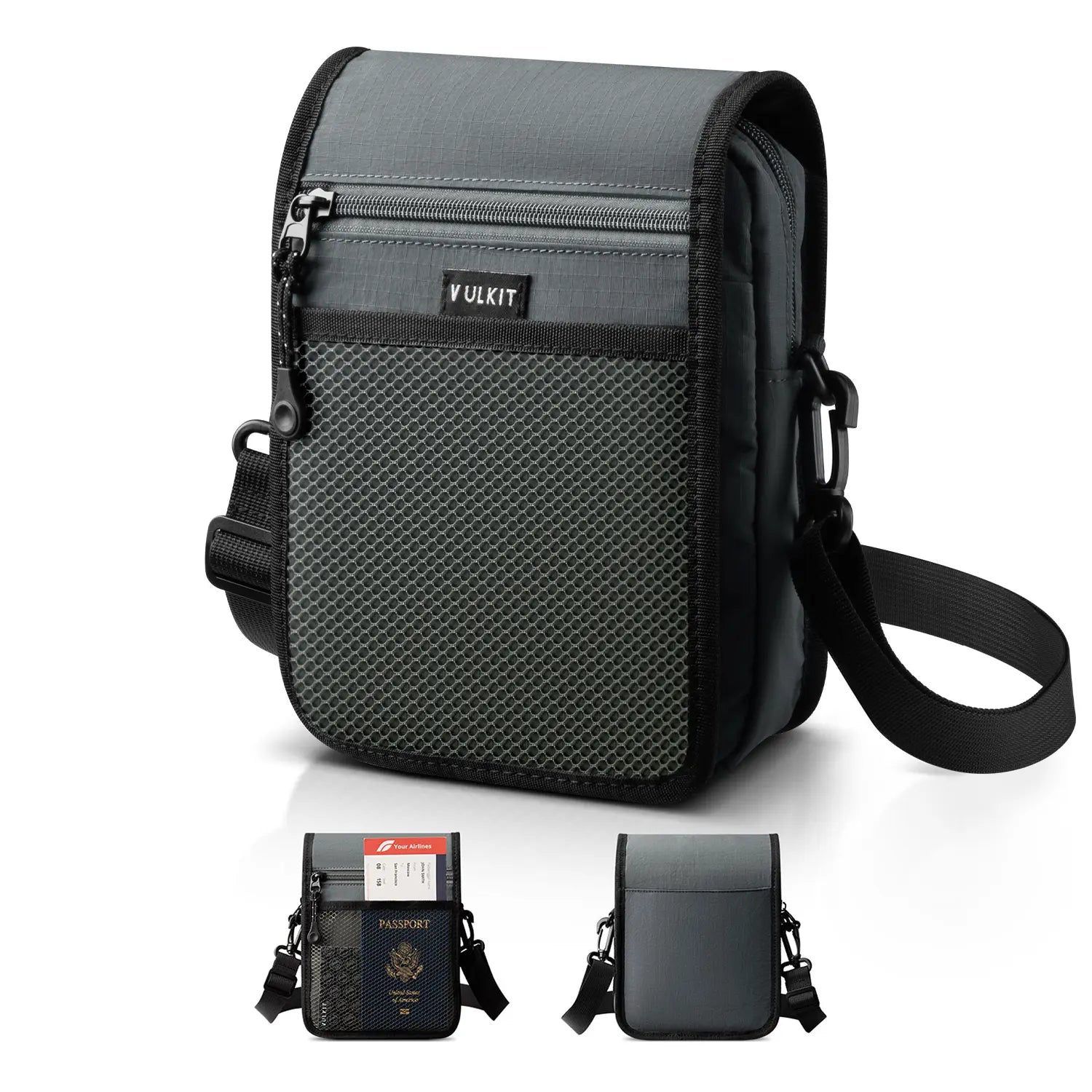 VB104 - Lightweight Small Messenger Bag with Adjustable Strap