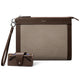 VB105 - Business Clutch with Removable Glasses Case Set