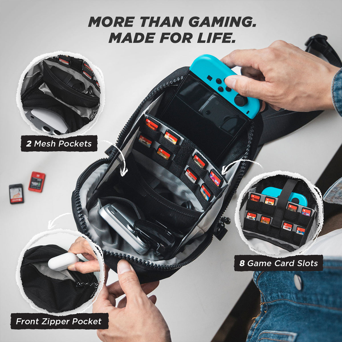 VB107 -  Gaming Crossbody Sling Bag