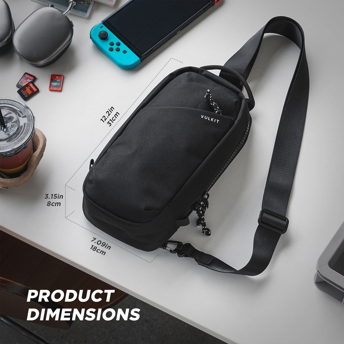 VB107 -  Gaming Crossbody Sling Bag