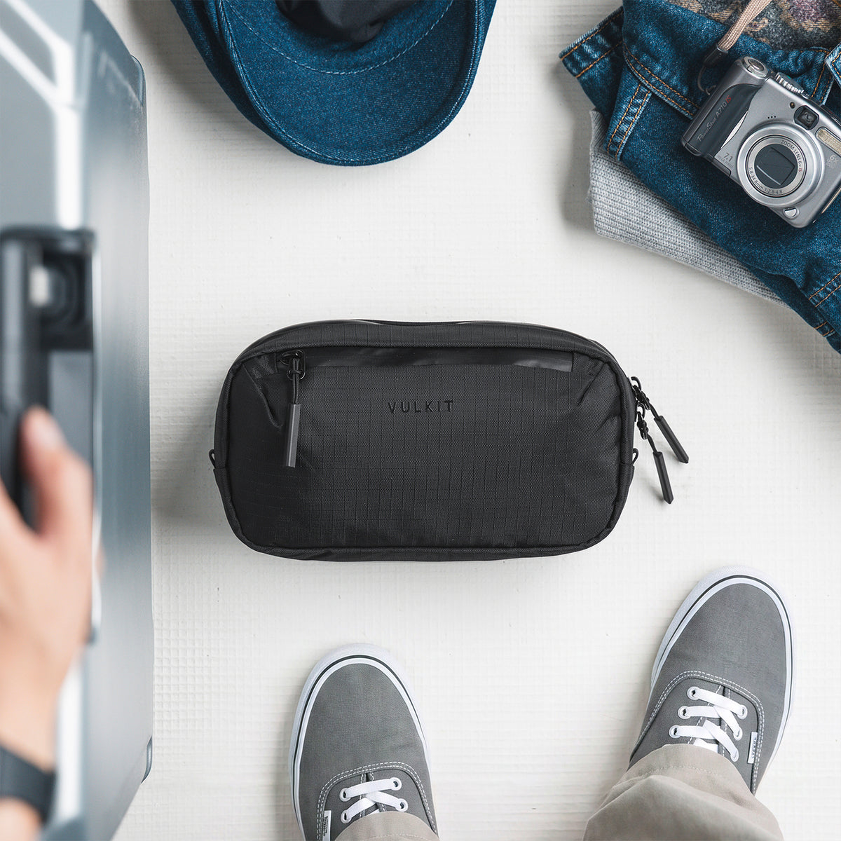 VB117 - Electronic Organizer Bag, Water Resistant & Scratch Resistant, Tech Pouch Storage Bag, Travel Essentials