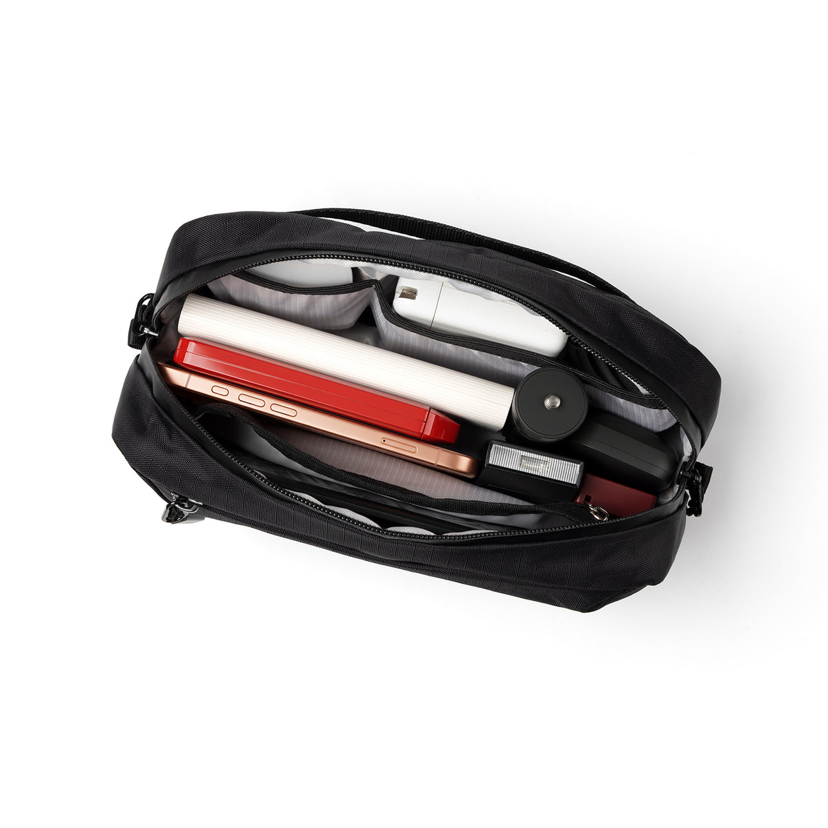 VB117 - Electronic Organizer Bag, Water Resistant & Scratch Resistant, Tech Pouch Storage Bag, Travel Essentials