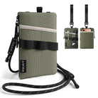 VB118-Travel wallet with RFID protection, featuring a passport holder; waterproof and anti-theft