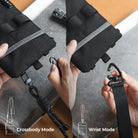 VB118-Travel wallet with RFID protection, featuring a passport holder; waterproof and anti-theft