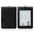 VBH101 - Leather Card Holder Bus Train ID Travel Card Holder/Driving Lisence Minimalist Wallet ID Badge Credit  Card Holder
