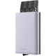 VC203- Back Zipper Slot, Magnetic Strip Closure Tri-fold Wallet