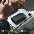 VC205P - Genuine Leather Wallet, Double ID Window, RFID Blocking