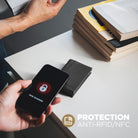 VC205P - Genuine Leather Wallet, Double ID Window, RFID Blocking