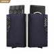 VC205P - Cartera de piel auténtica, doble ventana para identificación, bloqueo RFID 