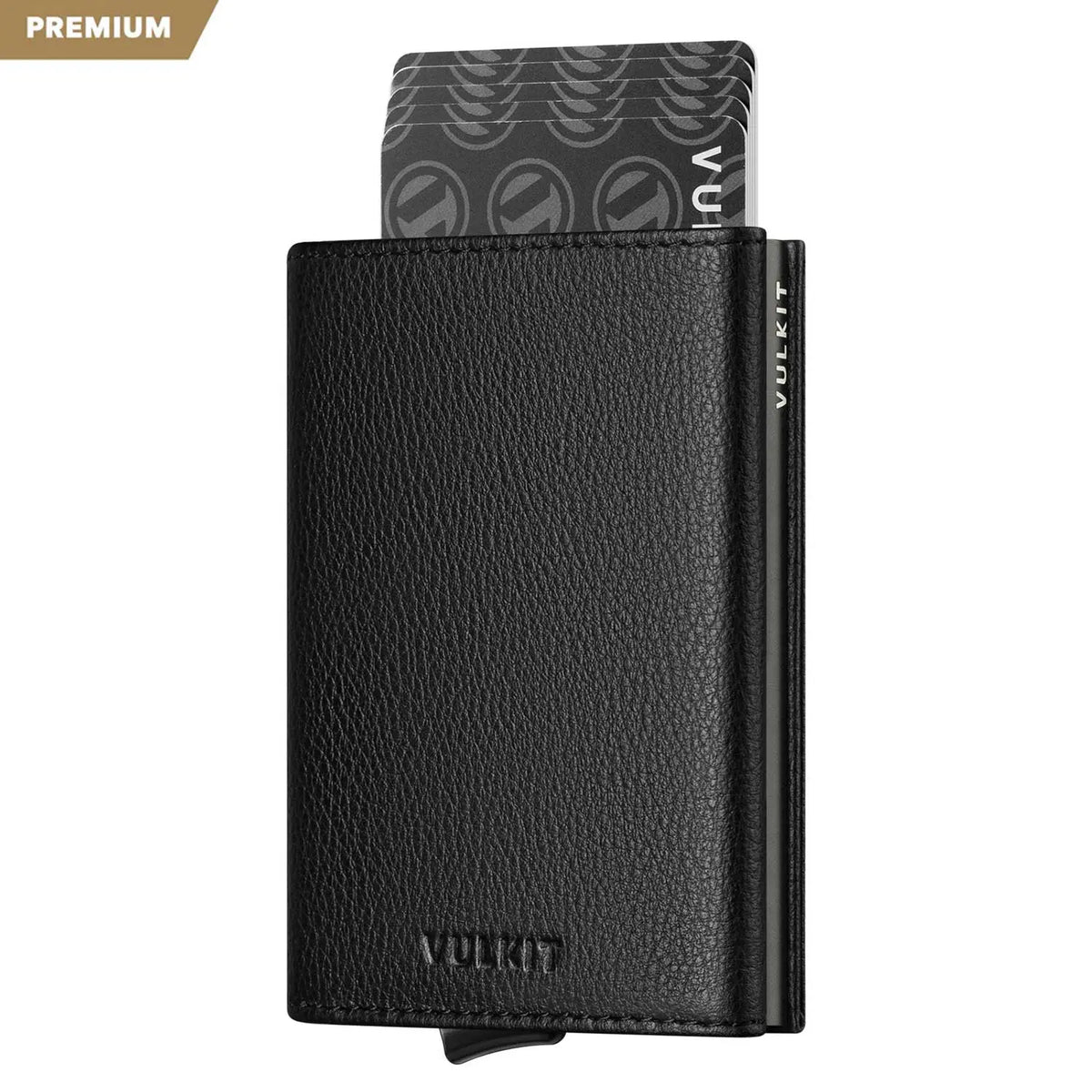 VC208P- Genuine Leather, Without Back Zipper Slot, Magnetic Strip