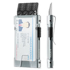 VC300 - With/Without Money Clip, Side Slider Mechanism, Light & Slim Design Cardholder
