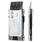 VC300 - With/Without Money Clip, Side Slider Mechanism, Light & Slim Design Cardholder
