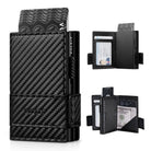 VC317 RFID Blocking Leather Bifold Wallet For Men, Id Window & Zipper Coin Pocket