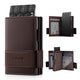 VC317 RFID Blocking Leather Bifold Wallet For Men, Id Window & Zipper Coin Pocket
