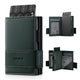VC317 RFID Blocking Leather Bifold Wallet For Men, Id Window & Zipper Coin Pocket