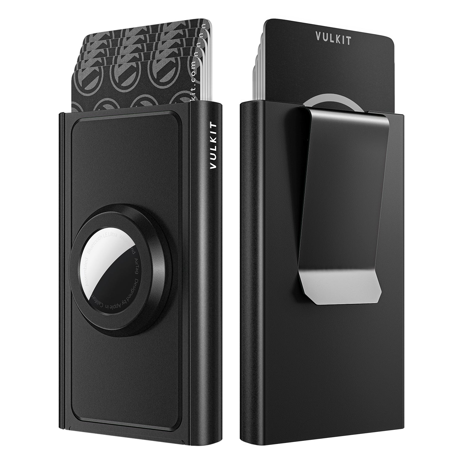 VC500- With/Without Money Clip & Airtag Holder, Push Up Card