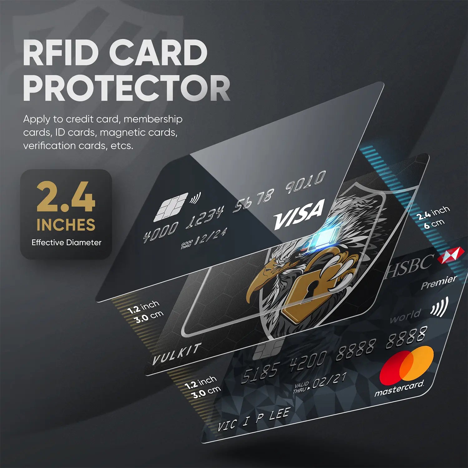 VCP104 - RFID/NFC Blocking Cards