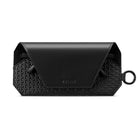 Leather Soft Glasses Case with Adjustable Neck Strap, Slim & Portable for Sunglasses and Eyeglasses