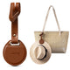 VHC100 - Magnetic Hat Clip, Vegan Microfiber Leather Hands-Free Hat Holder