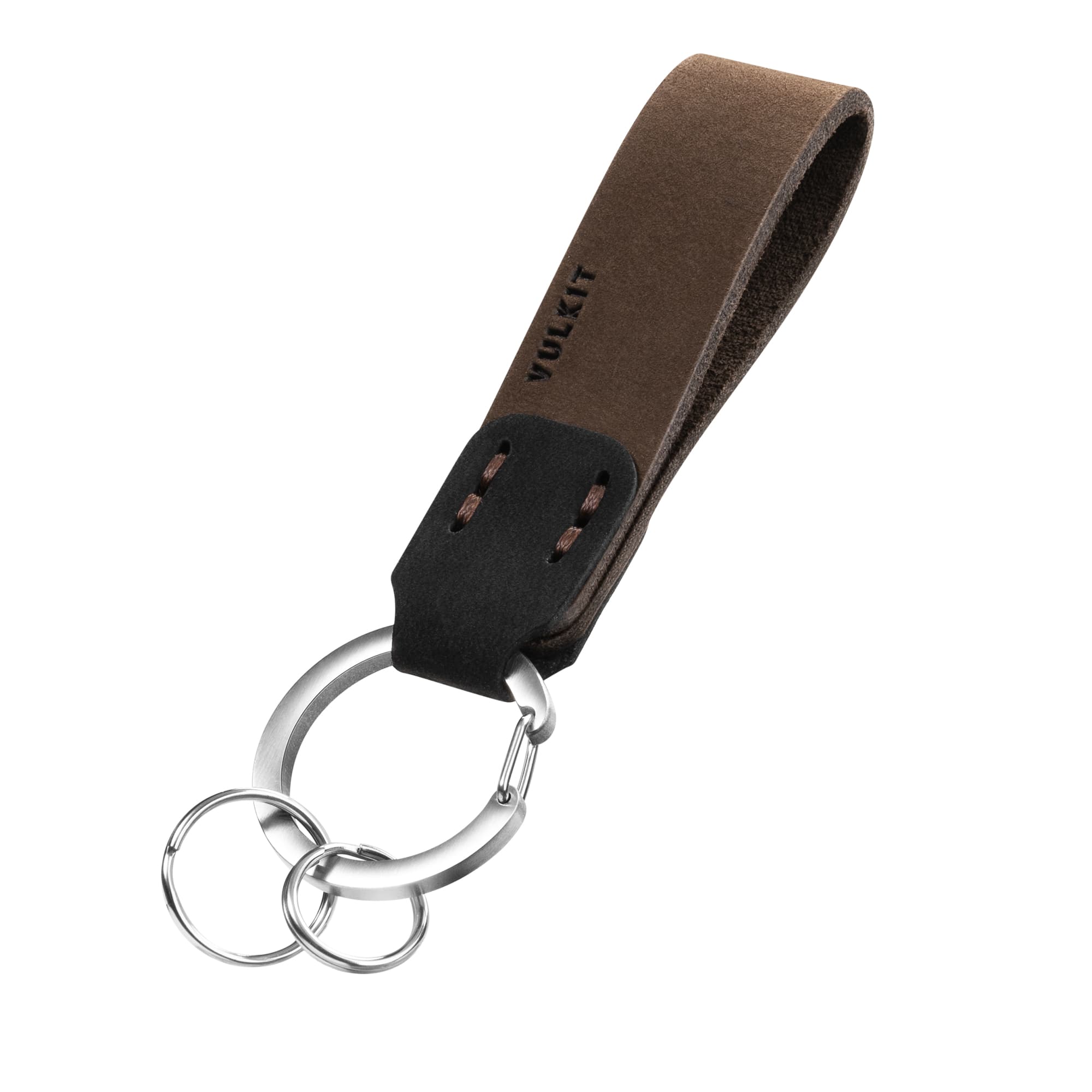 VKC104 Genuine Leather Keychain - Durable & Stylish Accessory – VULKIT