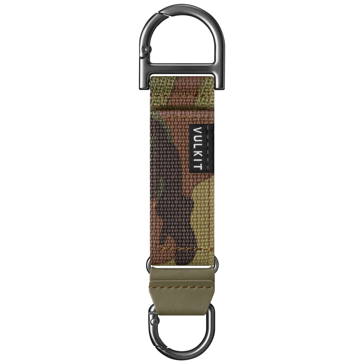 2385 No Metal Colorful Camouflage Nylon Quick Release Belt Key Ring Strap PVD Z Strap 5-Ring Camouflage Nylon Watch Strap main image 3