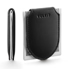 VMC103P - Genuine Leather  Magnetic Money Clip, Minimalist Design, Holds Up to 20 Cash