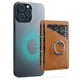 VPA116-Magnetic Phone Wallet with Grip, 3 Slots, for iPhone 12-16