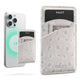 VPA117-Slim Magnetic Leather Phone Card Holder RFID Blocking for Smartphone