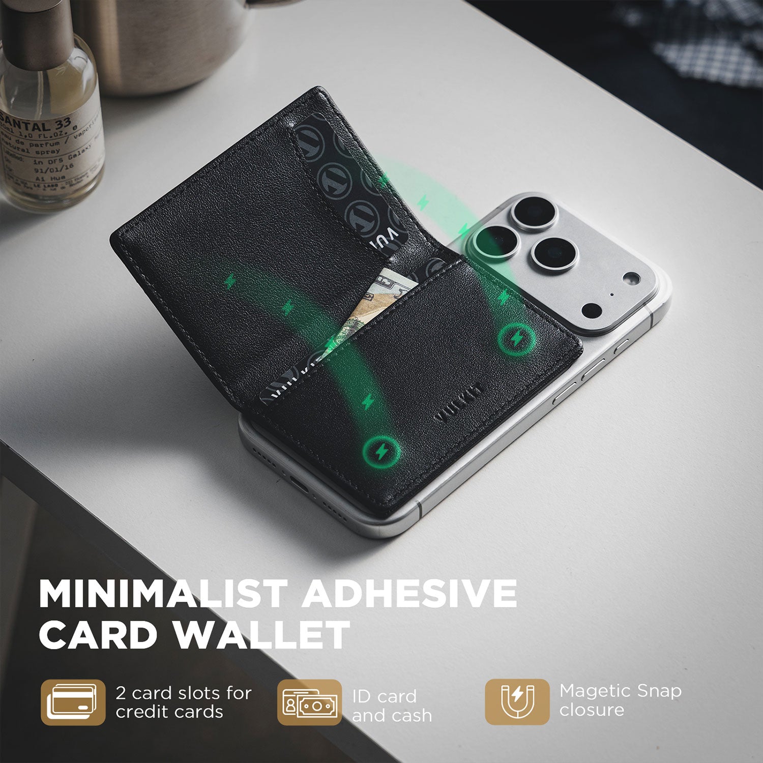 VPA121 - Magnetic Adhesive Phone Wallet – VULKIT