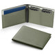 VPW119 - Slim Leather Passport Wallet with RFID Protection
