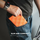VPW123 - RFID Blocking Plaid Passport Holder
