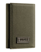 VW108- Minimalist Trifold Wallet for Men with an ID window & a Zipper Pocket Inside