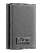 VW108- Minimalist Trifold Wallet for Men with an ID window & a Zipper Pocket Inside