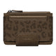 VW110- Palm-size Bifold Wallet with a Zipper Pocket & an Elastic Slot