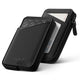 VW113 - Slim RFID Blocking Leather Card Holder Wallet, Holds 10+ Cards & Folded Cash