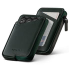 VW113 - Slim RFID Blocking Leather Card Holder Wallet, Holds 10+ Cards & Folded Cash