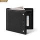 VW119P - Ultra-thin RFID Blocking Genuine Leather Bi-fold Wallet