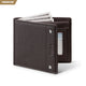 VW119P - Ultra-thin RFID Blocking Genuine Leather Bi-fold Wallet